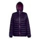 thumbnail image 1 of 2786 - Chaqueta acolchada con capucha resistente al agua y viento para mujer (Berenjena/mora) 2786 UTRW3425_auberginemulberry, 1 of 3