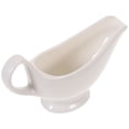 thumbnail image 2 of 1Pc Ceramic Gravy Boat Simple Tomato Sauce Jug Home Seasoning Storage Container, 2 of 9