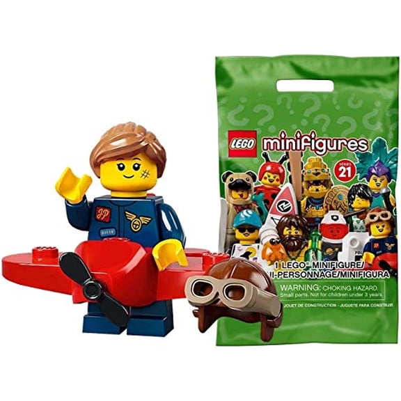 LEGO 71029 Minifiguras de coleccion Serie 21 Chica Avion LEGO