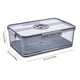 thumbnail image 2 of Caja de pan hermética for encimera de cocina, contenedor de almacenamiento con dial de tiempo y tapa, recipiente for pan sin BPA, 2 of 6
