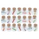 thumbnail image 1 of 24 minibotellas de corcho para manualidades, pequeños frascos de vidrio con tapa, viales diminutos para regalos de boda, botellas decorativas para fiestas, 1 of 7