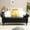Black, variant on Rectangular Upholstered Bench | Used in Living Room, Hallway | Breathable Fabric and Soft Hinges | Solves Need for Extra Seating