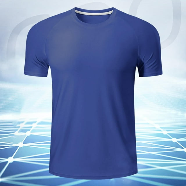 pstuiky camisetas de manga corta para hombre, Camisa informal de manga corta con cuello redondo y estampado de cera lavada de color liso para hombre camisas casuales para hombre s