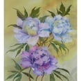 thumbnail image 3 of Mayskaya, Alisa 15x16 Black Modern Framed Museum Art Print Titled - Soft Floral, 3 of 5