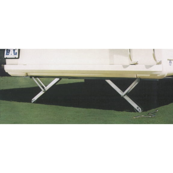 BAL 24830 Deluxe Telescopic Stabilizing Jacks – Set of 2 Adjustable 24" Jacks for RVs & Trailers – Heavy-Duty Steel Construction, 2000 lbs. Per Jack