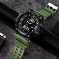 thumbnail image 3 of Reloj deportivo digital para hombre, resistente al agua, para exteriores, con cronómetro, luz LED, multifuncional, para estudiantes, para correr, informal, de moda, para uso diario., 3 of 5