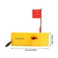 thumbnail image 3 of Planer Board for Fishing Fishing Tool Fishing in Line Side Clip Medium Side Planer Board Quick Grip Snap Release for Trolling Boat Fishing Lu Re Fishing Towing, 3 of 4
