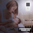 thumbnail image 3 of LED Night Light Lamp with Smart Sensor Dusk to Dawn Sensor  Daylight White  0.5W Plug-in  6-Pack, 3 of 8
