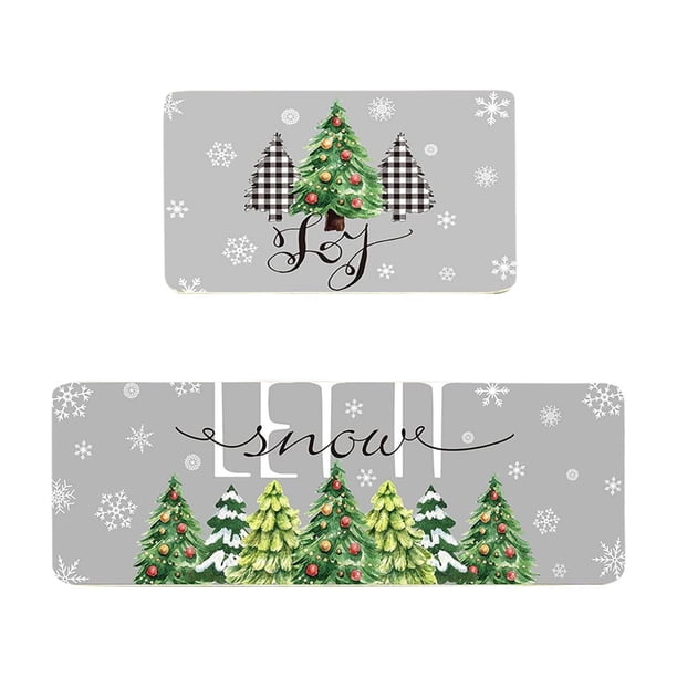 Yhmxh Alfombrillas de baño para baño Alfombra de baño Tapetes navideños para el hogar, la cocina, la sala de estar, el baño, la cocina, la sala de estar ... Decoración del baño