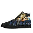 thumbnail image 3 of Nurse Warrior Of Christ High Top Canvas Shoes Sneakers Black Size 10, 3 of 3