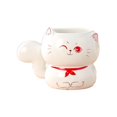 thumbnail image 1 of TQEHS Divertida taza de cerámica con forma de gato para café y té, taza con forma de gato B8I3 T4N3 K6V1 U5Z8, 1 of 6