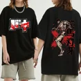 thumbnail image 2 of Camiseta de Anime Baki The Grappler para hombre, camisa de manga corta de gimnasio Yujiro Hanma, 100% algodón, informal, ropa de calle y2k, 2 of 5