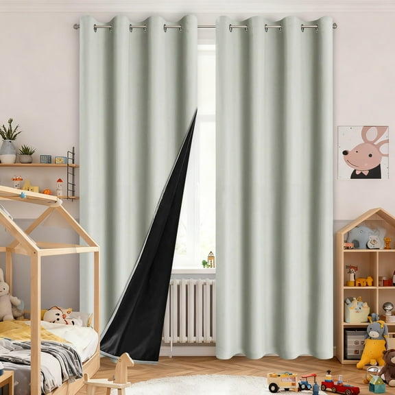 Home Decor Curtains For Total Room Darkening Thermal Insulated Energy Saving Window Panels For Home And Curtain Practical