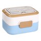 thumbnail image 3 of Lonchera para adultos | Caja Bento | Contenedor de almacenamiento de alimentos para la preparación de comidas | Transportador de almuerzo portátil de plástico a prueba de fugas | Caja de dieta para, 3 of 9