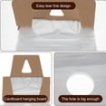thumbnail image 4 of 500 Pack Door Hanger Bags 6inch X 12inch, Clear Door Hanger Bags Protects Flyers, Brochures, Notices, Printed Materials, 4 of 8
