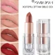 thumbnail image 2 of 12Color Transparent Tube Rotatable Matte Lipstick Velvet Lips Makeup Cosmetics Longlasting Waterproof Popular Women's Gifts Nude, 2 of 5