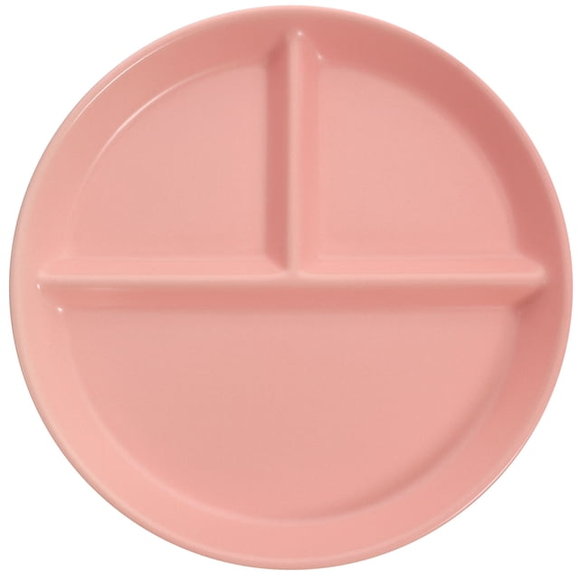 Ceramic Three-grid Plate Household Breakfast Diet Dining Plate Children Divided Plate