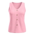 thumbnail image 4 of ShomPort Womens Tank Tops Trendy Eyelet V Neck Loose Sleeveless Shirts Casual Summer Tops, 4 of 6