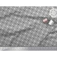 thumbnail image 2 of Soimoi Polyester Crepe Fabric Geometric Small Print Fabric by The Yard 42 Inch Wide, 2 of 3
