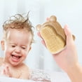 thumbnail image 2 of Cute Bear Shaped Handle Grip Nail Cleaning Brush For Children With Soft Gentle Massage, 2 of 6