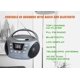 thumbnail image 2 of Caja de CD portátil HANNLOMAX HX-332CD con Bluetooth y radio FM, 2 of 6