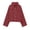 Wine 05, variant on Karymi Rain Coats for Women Polka Dot Windbreaker Jacket, Stand Collar Button Front Drawstring Hem Cropped Coat with Side Pockets, Casual Long Sleeve Outdoor Anorak
