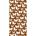 thumbnail image 2 of CafePress - Brown And White Pretty Butterflies Pat - Large Beach Towel, Soft 30"x60" Towel with Unique Design, 2 of 3