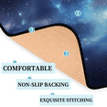 thumbnail image 5 of CURLYOOT Galaxy Milky Way Front Door Mat, Washable Non-Slip Door Mat, Indoor Outdoor Floor Mats Absorbent Welcome Doormat for Entrance 20" x 30", 5 of 8