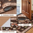 thumbnail image 5 of Bleum Cade Area Rug 2'x3' Washable Door Mat,Butterfly Mushroom Indoor Rugs for Entryway Doormat,Non Slip Ultra Soft Low Pile Welcome Mat for Hallway Laundry Entryway,Brown, 5 of 10