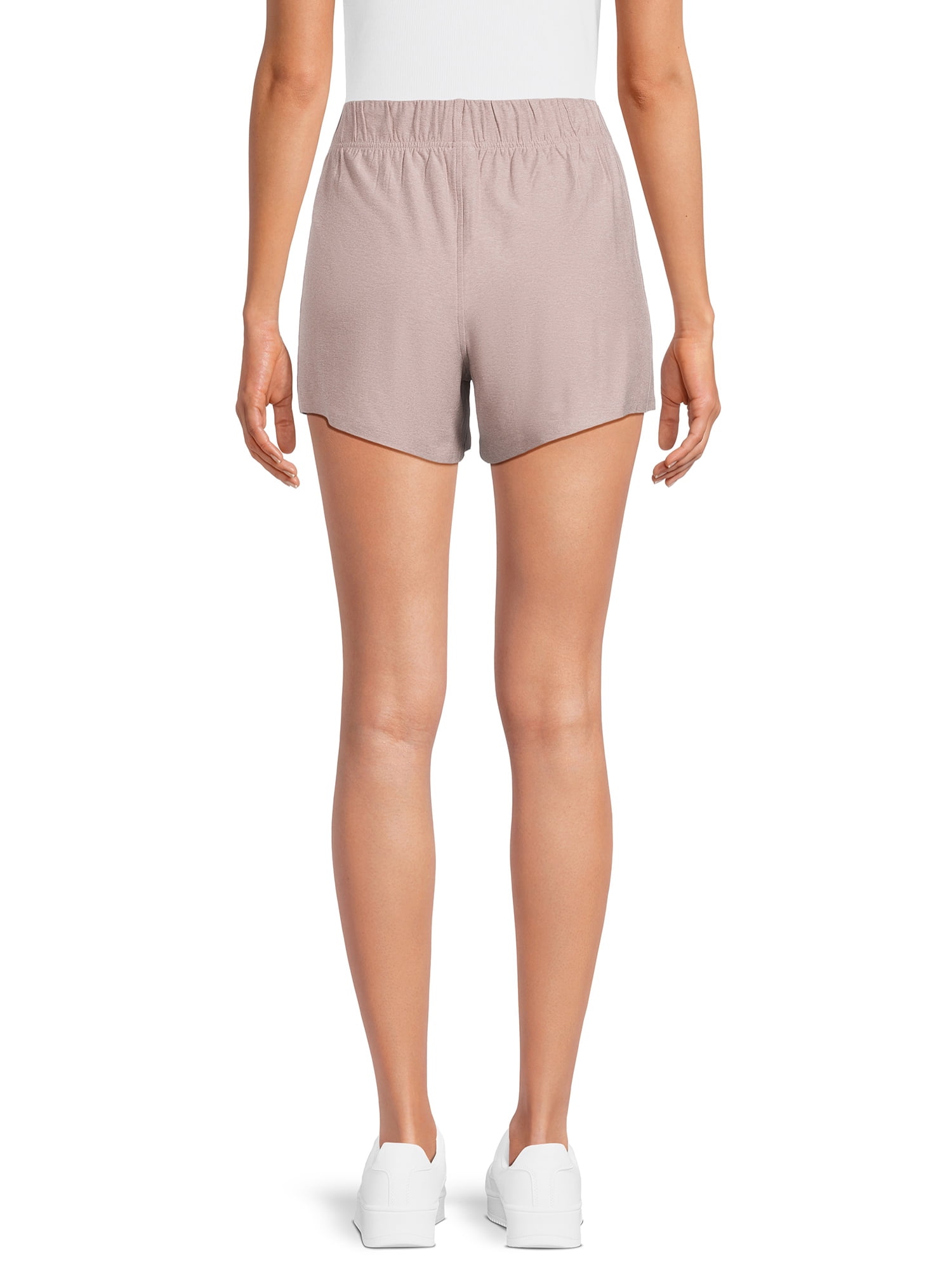 Athletic Works Women's and Women’s Plus Size ButterCore Soft Performance Gym Shorts, Sizes XS-4X