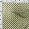 thumbnail image 3 of oneOone Velvet Light Green Fabric Asian Block Print Geometric Sewing Craft Projects Fabric Prints By Yard 58 Inch Wide, 3 of 4