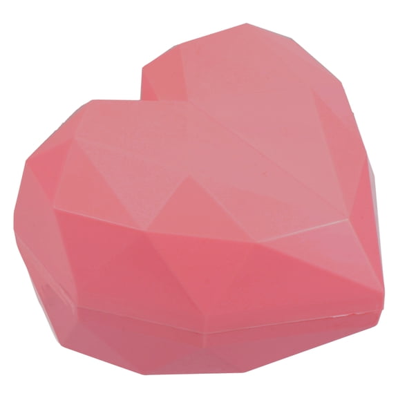 FELTECHELECTR Romantic Design Pink Heart Box Valentine's Day present Packaging 1Pack 7.1X7.1X4.7In