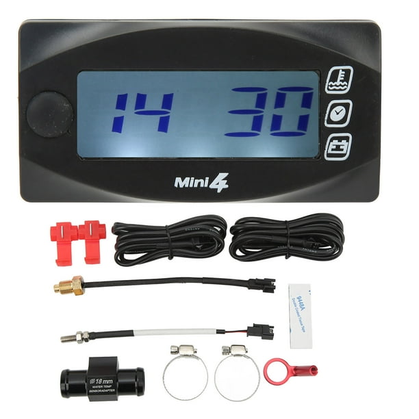 Motorcycle Water Temp Gauge,Motorcycle Voltage Temperature Gauge Motorcycle Water Temperature
