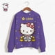 thumbnail image 3 of Sudadera informal con estampado de HELLO KITTY para mujer, sudaderas holgadas de manga larga con dibujos animados a la moda, ropa de calle Y2k, jerséis de otoño 2024 para mujer, 3 of 5