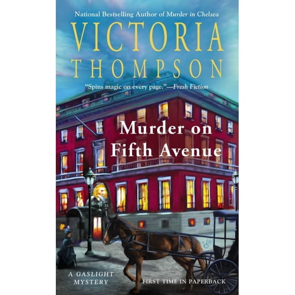 Gaslight Mystery Murder on Fifth Avenue: A Gaslight Mystery, Book 14, (Paperback)