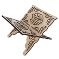 thumbnail image 2 of Quran Holders, Quran Folding Stand Muslim Prayer Book Bookshelf Collapsible  For Home Decoration For Practical Gift, 2 of 8