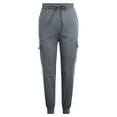 thumbnail image 7 of SpringTTC Women Elastic Waist Cargo Drawstring Pants Jogger Cropped Trousers, 7 of 7
