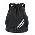 thumbnail image 2 of Hearth & Gear Water Large Capacity Lightweight Dry And Wet Separation Sports Backpack For Fitness And Basketball With Adjustable Shoulder Straps Small Mesh Sports Bag Sack Bag for Men Men's Weekend, 2 of 4