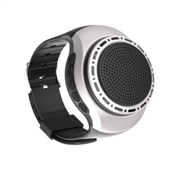 USB Rechargeable Bicycle Audio Portable Wrist Watch Speaker Cool Lighting Bluetooth-Compatible Sports Music FM Radio D
