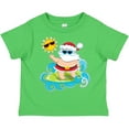 thumbnail image 3 of Inktastic Surfing Santa Boys or Girls Toddler T-Shirt, 3 of 5
