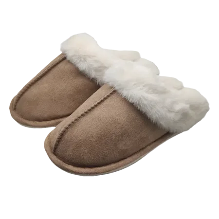 

Men‘s Warm Plush Home TPR Sole Slippers