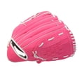 thumbnail image 5 of M Buder Guante de Béisbol para Niños Jóvenes y Adultos, Guante de Práctica para Mano Izquierda, Piel Sintética, Diseño Cómodo, Fucsia, 10.5 Pulgadas / 26.67 cm, 5 of 5
