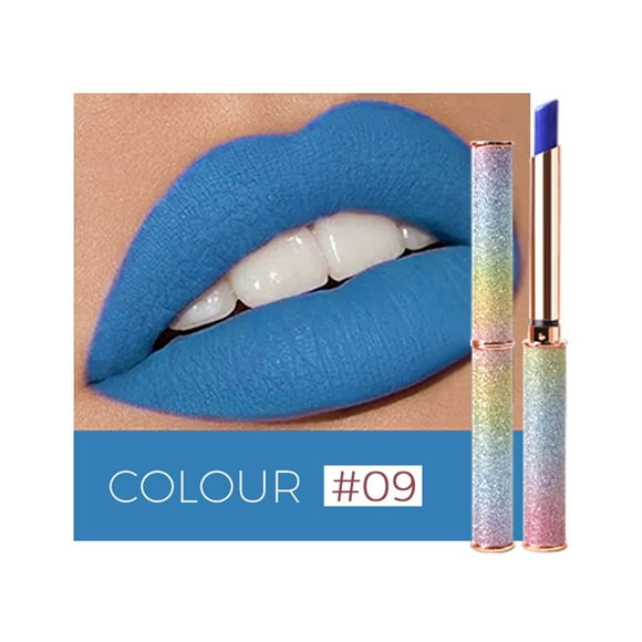 Clearance! ZTTD Star Lipstick Ladies Beauty Sexy Moisturizing Long Lasting Matte Lip Gloss Lipstick Long Lasting Wear Resistants Non Stick Cup Non Fading Lip Gloss Lipstick