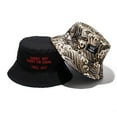 thumbnail image 2 of Unisex Bucket Hat Reversible Fisherman Hat Packable Casual Travel Beach Sun Hats for Men Women, 2 of 5