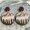 E8938-#2, variant on 2023 Cut Wood Print Love Mom Leopard Stripes Round Acrylic Mother's Day Earrings