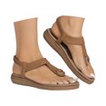 thumbnail image 3 of WILLBEST Sandalias De Piso Para Mujer, Cómodas E Informales, Transpirables, Planas, Para Playa, Para Uso Diario, Primavera, Verano Y Otoño, 3 of 7