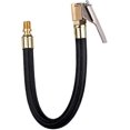 thumbnail image 1 of Tyre Inflator Pump Hose,motorcycle Valve Air Rubber Hose Locking Tire Chuck W/clip For Motorcycle Car Bicycle Pipe Air Tool, 1 of 5