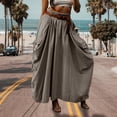 thumbnail image 5 of Aellinatey Women's Bohemian long skirt with pockets,, 5 of 8