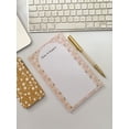 thumbnail image 3 of Make it Happen Notepad | Desk Notepad | Floral Notepad | 5x8 Notepad | Writing Pad, 3 of 5