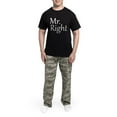 thumbnail image 5 of CafePress - Mr. Right Men's Dark Pajamas - Men's Dark Loose Fit Cotton Pajama Set, 5 of 7
